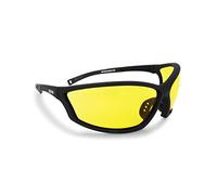 Bertoni Lunettes Sport de Vue avec Clip pour Verres Correcteurs - Lunettes de Cyclisme VTT MTB Moto Ski Running AF100 Italy (Jaune)