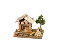 BERTONI-Poulailler 19x15x14 cm Bois Multicolore
