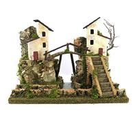 BERTONI River Between The Mountain Bois Multicolore Taille Unique