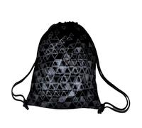 Bertoni sac à dos imprimé en pleine couleur étanche motif triangulaire EE0036