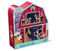 Bertoy 3840720 - Puzzle - Barnyard 123-36 pièces
