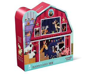 Bertoy 3840720 - Puzzle - Barnyard 123-36 pièces
