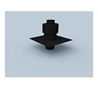 Raccord de buse Bertrams Polyline EW 40MAF60P PE, DN 60, avec ventilation, noir