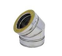 Bertrams Dw segment coude 22SB45-500 45°, 500 mm