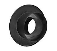 Bertrams Pelletino Rosette 10ROES80-130M 80 large/130, noir mat, avec rallonge