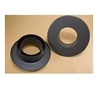 Bertrams Pelletino Rosette 10ROES80-150M 80 large/150, noir mat, avec rallonge