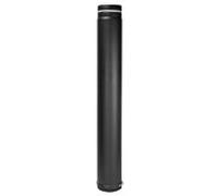 Bertrams Pelletino tube 10RLV750-100S 750 mm, réglable, 100 x 1930 mm, noir