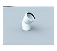 Bertrams Polyline EW Bogen 40BG45-80 45 °, DN 80