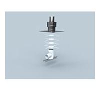 Bertrams Polyline EW kit standard 2 40STBF60-2 DN 60, installation sur arbre, bouche VA