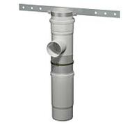 Bertrams Polyline EW MFB Pièce en T 40TSM125-60 Ø 125, douille Ø 60, 87 degrés