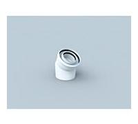 Bertrams Polyline LAS coude 41BG15-80 15°, DN 80 /125, intérieur, blanc