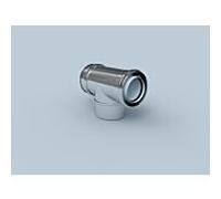 Bertrams Polyline LAS coude d'inspection 42RB87-60 DN 60/100, 87°, intérieur, acier inoxydable