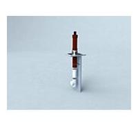Bertrams Polyline LAS pack de base centrale de chauffage de toit 41KPDHZF80T toit plat 1930 -15degrés, DN 80 /125, terre cuite