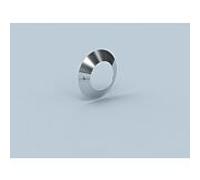 Bertrams Polyline LAS rosace 42RO60 DN 60/100, acier inoxydable