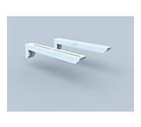 Bertrams Polyline LAS support mural 41K250 distance murale jusqu'à 250 mm, pour DN 80/125, blanc