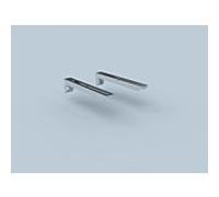 Support mural Bertrams Polyline LAS 42K50-80 DN 80/125, distance au mur jusqu'à 50 mm, acier inoxydable