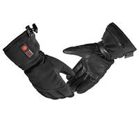 BERTSCHAT® Gants Chauffants Rechargeables Pro | Gants d'hiver Chauffant en Cuir de chèvre pour Homme et Femme | Étanche | Gants Tactiles | Jusqu'à 8 Heures d'autonomie | pour vélo, Ski, randonnée