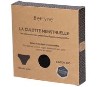BERTYNE La Culotte Menstruelle - Coton bio Flux moyen Taille 3XL Noir 1 pc(s)