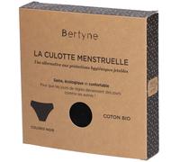 BERTYNE La Culotte Menstruelle - Coton bio Flux moyen Taille XXL Noir 1 pc(s)