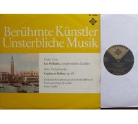 Berühmte Künstler Unsterbliche Musik / Franz Liszt / Les Preludes, symphonisches Gedicht / Peter Tschaikowsky / Capriccio Italien, op.45 / Bildhülle / TELEFUNKEN # TW 30 006