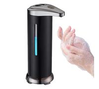 Berührungsloser Induktions-Seifenspender Edelstahl Pompe automatisée infrarouge | Mains libres Seife Desinfektor | 327g Countertop Für Bad Küche Büro Einfacher Duftwechsel 3 Farben