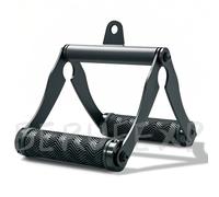 BERUFEXP V/T-Bar Row Landmine Handle & LAT Pulldown Accessoire - Équipement de Fitness Robuste Noir avec Poignées en Caoutchouc Antidérapant, Compatible avec Barre/Halteres/Machines à Câble/Barres noi