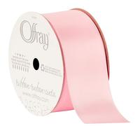 Berwick Offray 265277 Ruban de satin double face Rose clair 3,8 cm de large 2,7 m
