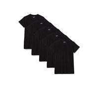 Berydale T-shirt pour le sport et les loisirs avec un col en V, Femmes, Noir (lot de 5), S