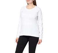 Berydale Chemise à manches longues et col rond en 100 % coton, Femmes, Blanc (lot de 3), M
