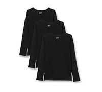 Berydale BD159 Chemise à Manches Longues, Noir (Lot de 3), Femme