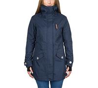 Berydale Parka fonctionnelle femme, imperméable et coupe-vent, respirante, version légère pour le printemps à l'automne, Bleu - Sans doublure, S