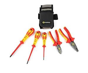 Besace avec outils, 6 pcs