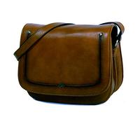 Besace Katana en Cuir De Vachette Collet Végétal 66801