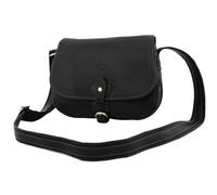 Besace Katana en Cuir de Vachette K 32587, Noir, Taille unique