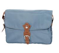 Besace Katana Nylon Garni Croûte De Cuir De Vachette K 29301