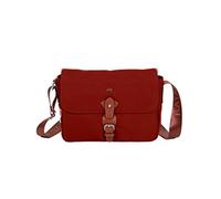 Besace Katana Nylon Garni Croûte De Cuir De Vachette K 29301