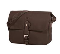 Besace Katana Nylon Garni Croûte De Cuir De Vachette K 29301