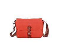 Besace Katana Nylon Garni Croûte De Cuir De Vachette K 29301