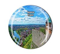 Besancon Aimant de réfrigérateur en cristal souvenir de voyage