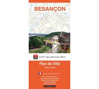 Besançon, Doubs - Plan de ville | Blay Foldex
