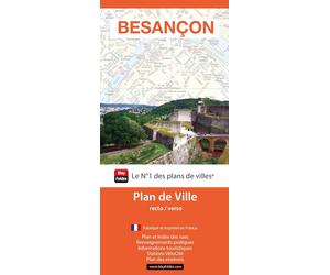 Besançon, Doubs - Plan de ville | Blay Foldex