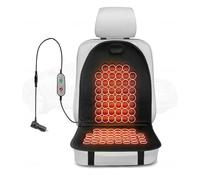 BesBet Antidérapant Chaud- Facile à Installer et Amovible Convient à Tous Les Types de véhicules,HousseChauffanteSiegeVoiture