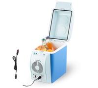 BesBet RéFrigéRateur CongéLateur Portatif, 7.5L, Voiture 12v,Faible Bruit Frigo Portable, Fonction Refroidissement Et Chauffage Refrigerateur Camion, RéFrigéRateur De Voiture Pour Voyager