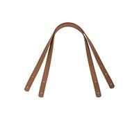 besbomig 2 Pièces Bandoulières en PU Anse Poignées de Sac à Main de 60cm Couleur Unie Sangle avec Rivet Accessoire pour Sac à Main Portefeuille,Kaki