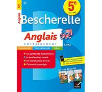 Bescherelle Anglais 5e: cahier de révisions