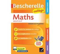 Jérôme Mante – Bescherelle collège – Maths (6e–3e) – Tout le programme – Broché