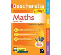Bescherelle collège - Maths (6e, 5e, 4e, 3e) Tout le programme de maths au collège - Jérôme Mante - Hatier - broché - Scolaire / Universitaire
