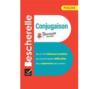 Bescherelle - Conjugaison (poche) L'essentiel de la conjugaison française - Collectif - Hatier - Poche - Dictionnaire et encyclopédie