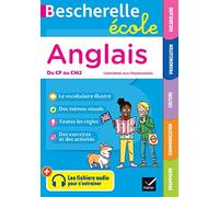 Bescherelle école - Anglais (CP, CE1, CE2, CM1, CM2): tout le programme d'anglais à l'école primaire