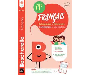Bescherelle - Mon cahier d'entraînement en Français CP - 6 ans Orthographe, grammaire, conjugaison & vocabulaire - Véronique Virzi-Roustan - Hatier - cartonné - Scolaire / Universitaire